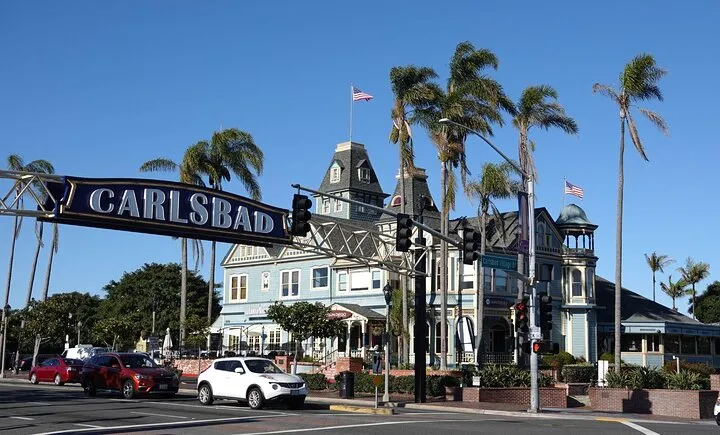 Historic Carlsbad Village downtown area
