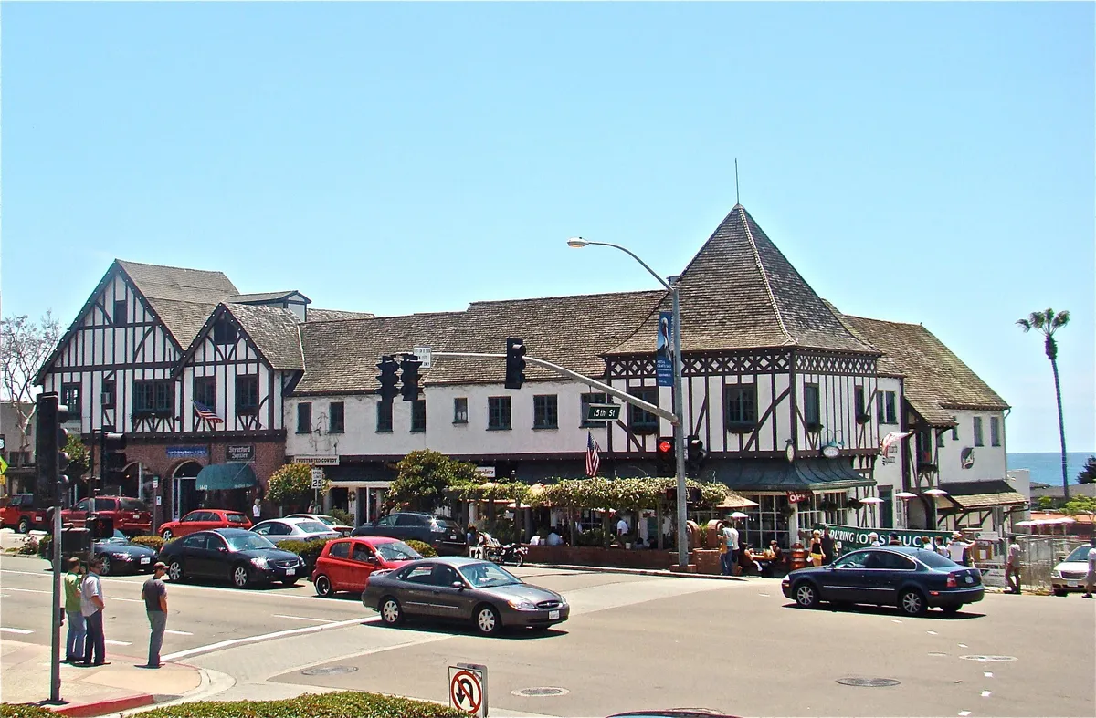 Del Mar Village charming area with luxury shopping and dining