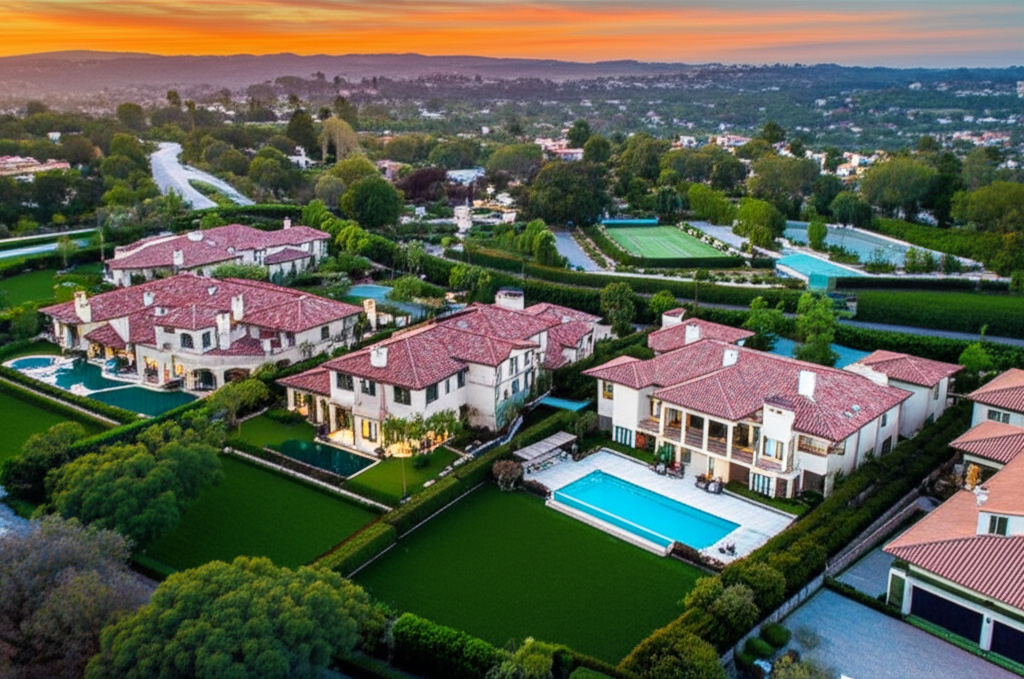 Luxury house cleaning in Rancho Santa Fe gated community